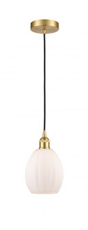Eaton - 1 Light - 6 inch - Satin Gold - Cord hung - Mini Pendant (3442|616-1P-SG-G81)