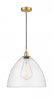 Bristol - 1 Light - 16 inch - Satin Gold - Cord hung - Pendant (3442|616-1P-SG-GBD-164)