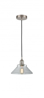 Orwell - 1 Light - 8 inch - Brushed Satin Nickel - Cord hung - Mini Pendant (3442|616-1P-SN-G132-LED)