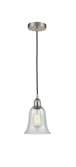 Hanover - 1 Light - 6 inch - Brushed Satin Nickel - Cord hung - Mini Pendant (3442|616-1P-SN-G2812)