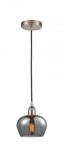 Fenton - 1 Light - 7 inch - Brushed Satin Nickel - Cord hung - Mini Pendant (3442|616-1P-SN-G93)