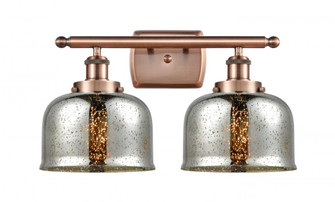 Bell - 2 Light - 18 inch - Antique Copper - Bath Vanity Light (3442|916-2W-AC-G78)