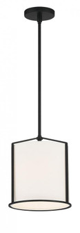 Carlyn 10'' Black Pendant (205|CAR-9201-BK)