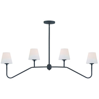 Keenan 48'' Black Forged Linear Chandelier (205|KEE-A3004-BF)