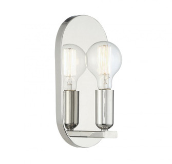 1-Light Wall Sconce in Polished Nickel (8483|M90059PN)