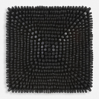 Uttermost Portside Black Wood Wall Panel (85|04321)