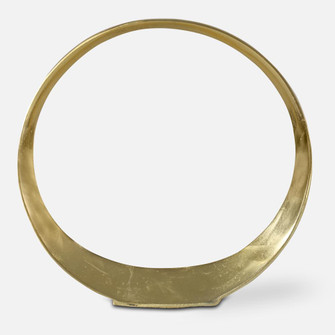 Jimena Gold Large Ring Sculpture (85|17981)