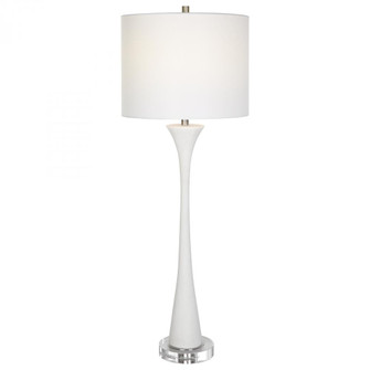 Uttermost Fountain White Marble Buffet Lamp (85|30040)