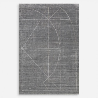 Uttermost Costilla Modern Gray 8x10 Rug (85|70034-8)