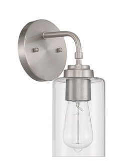 Stowe 1 Light Wall Sconce in Brushed Polished Nickel (20|56001-BNK)