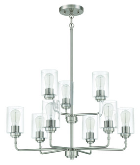 Stowe 9 Light Chandelier in Brushed Polished Nickel (20|56029-BNK)