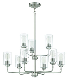 Stowe 9 Light Chandelier in Brushed Polished Nickel (20|56029-BNK)