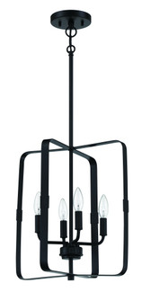 Stowe 4 Light Foyer in Flat Black (20|56034-FB)