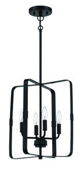 Stowe 4 Light Foyer in Flat Black (20|56034-FB)