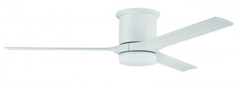 60'' Burke Indoor/Outdoor (Damp) in White w/ White Blades (20|BRK60W3)