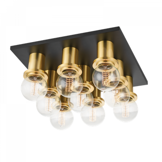 Brandi Flush Mount (6939|H526509-AGB/SBK)