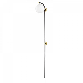 Faye Plug-In Sconce (6939|HL589201-AGB/SBK)