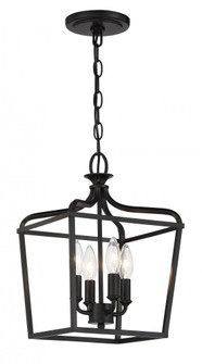 Laurel Estate - 4 Light Foyer Semi Flush (10|4445-66A)