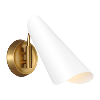 Tresa One Light Sconce (7725|AEW1001BBSMWT)