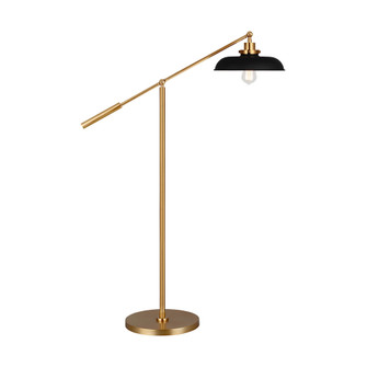 Wellfleet Wide Floor Lamp (7725|CT1141MBKBBS1)