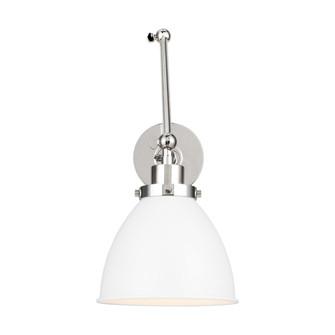 Wellfleet Double Arm Dome Task Sconce (7725|CW1161MWTPN)