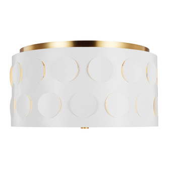 Dottie Medium Flush Mount (7725|KSF1013BBS)