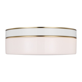 Monroe Large Flush Mount (7725|KSF1072BBSGW)
