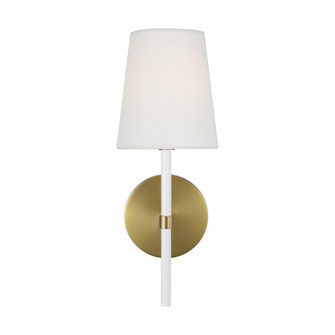Monroe Small Single Sconce (7725|KSW1081BBSGW)