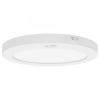 Dual Voltage Motion Sensor LED Flush Mount (7|20852LEDMS-WH/ACR)