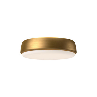 Laval 9-in Aged Gold LED Flush Mount (7713|FM503509AG)