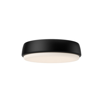 Laval 9-in Matte Black Dimmable LED Flush Mount (7713|FM503509MB)