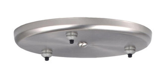 Besa 3-Light Round 12V LED Multiport Canopy, Satin Nickel (127|T23X-LED-SN)