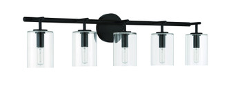 Hailie 5 Light Vanity in Flat Black (20|55605-FB)