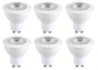 Dimmable 6.5W LED GU10 light bulb 3000K pack of 6 (758|GU10LED101V1-6PK)