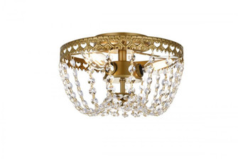 Kylie 10 inch flush mount in brass (758|1112F10BR)