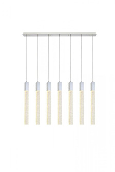 Weston 7 lights pendant in chrome (758|2066S42C)