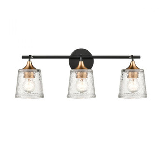 Hamy 23'' Wide 3-Light Vanity Light - Matte Black (91|18682/3)