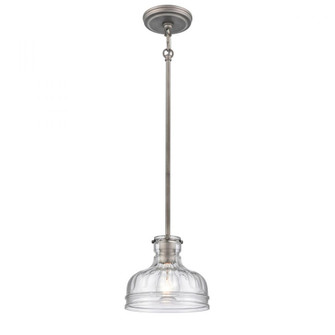 Orinoco 8'' Wide 1-Light Mini Pendant - Weathered Zinc (91|67905/1)