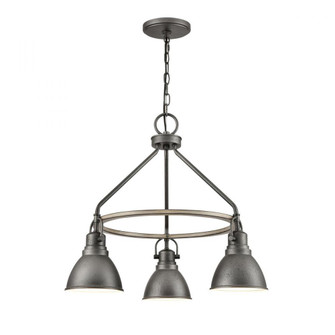 North Shore 24'' Wide 3-Light Outdoor Pendant - Iron (91|69652/3)