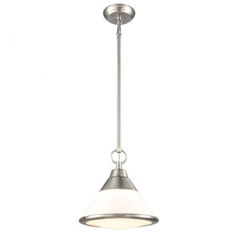 Sven 12'' Wide 1-Light Pendant - Satin Nickel (91|81445/1)