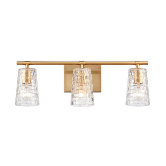 Lightweave 22'' Wide 3-Light Vanity Light - Satin Brass (91|82172/3)