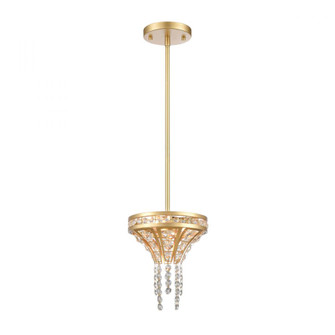 Fantania 8'' Wide 2-Light Mini Pendant - Champagne Gold (91|82225/2)