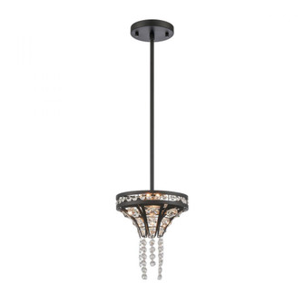 Fantania 8'' Wide 2-Light Mini Pendant - Matte Black (91|82235/2)