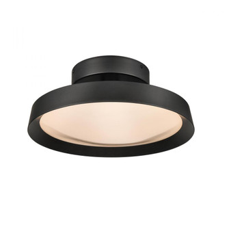 Nancy 13.75'' Wide LED Semi Flush Mount - Matte Black (91|85075/LED)