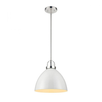 Somerville 12'' Wide 1-Light Pendant - Gloss White (91|89650/1)