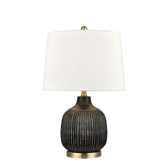 Knighton 24'' High 1-Light Table Lamp - Antique Black (91|H0019-9492)