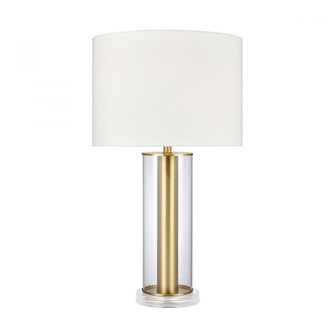 Tower Plaza 26'' High 1-Light Table Lamp - Clear (91|H0019-9507)