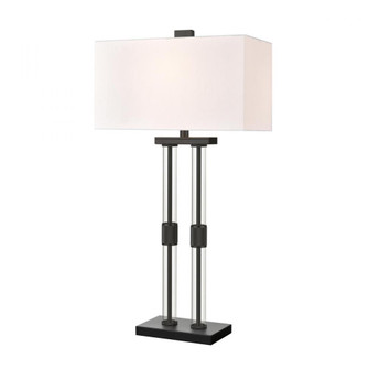 Roseden Court 34'' High 1-Light Table Lamp - Matte Black (91|H0019-9568)
