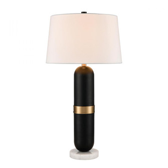 Pill 34'' High 1-Light Table Lamp - Matte Black (91|H0019-9576)