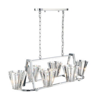 RICCA,6LT OVAL CHANDELIER,CHR (4304|38867-019)